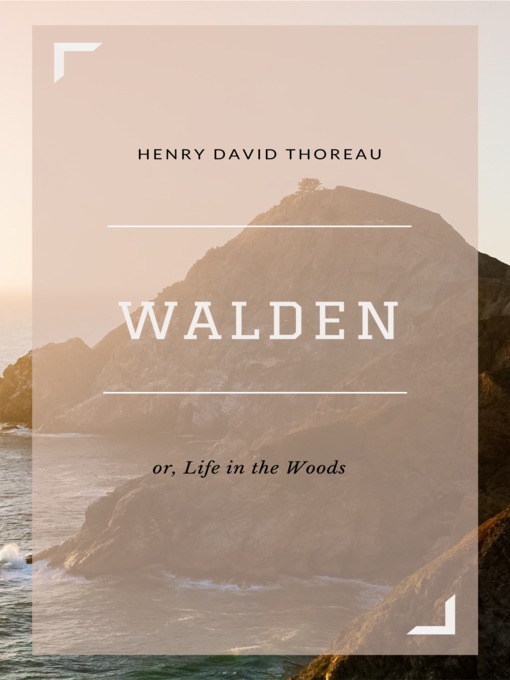 Title details for Walden by Henry David Thoreau - Available